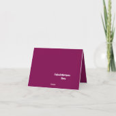 Crème Roze Notitiekaarten (Achterkant)