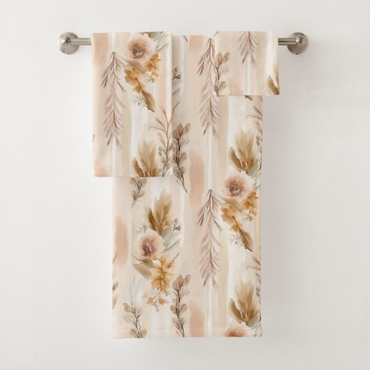 Crème Rustique Floral Boho (En situation)