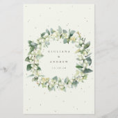 Crème Snowberry + Eucalyptus 3 Parcours Menu Maria (Dos)