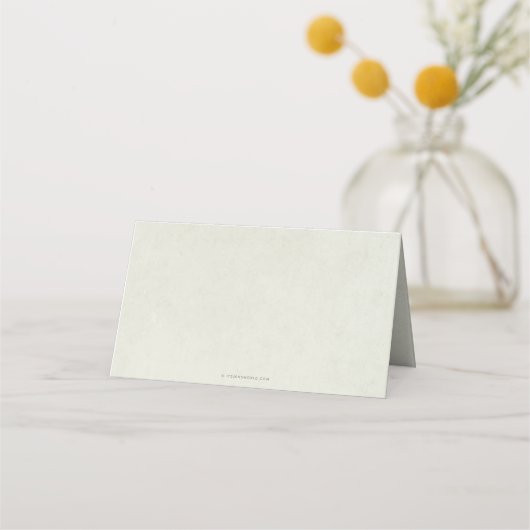 Crème Snowberry + Eucalyptus Kerst Gevouwen (Achterkant)