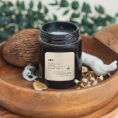 Crème spa blanc cassé Ingrédients Étiquette de pro