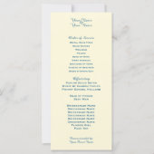 Crème Trouwprogramma (Voorkant)