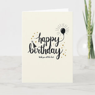 Crème typografie kaart