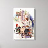 CRÈME VAN TARWE RECLAME CANVAS WRAP (Voorkant)