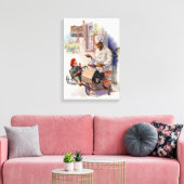  CRÈME VAN TARWE RECLAME CANVAS WRAP (Insitu (Woonkamer))