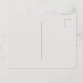 Crème Witte Gouden Zeester Strand Briefkaart (Achterkant)