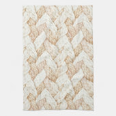 Crème Witte Weefsels Theedoek (Verticaal)