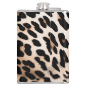 Crème Zwart Leopard Heupfles (Achterkant)