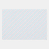 Crèmes et fleurs de glace rose Papier cadeau (Devant 3)