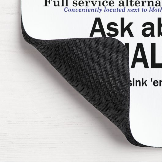 Crenshaw Bros Begrafenis bij Zee Promo Merch Muismat (Hoek)