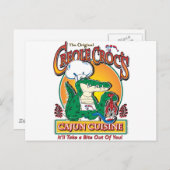 CREOLE-CROC BRIEFKAART (Voorkant / Achterkant)