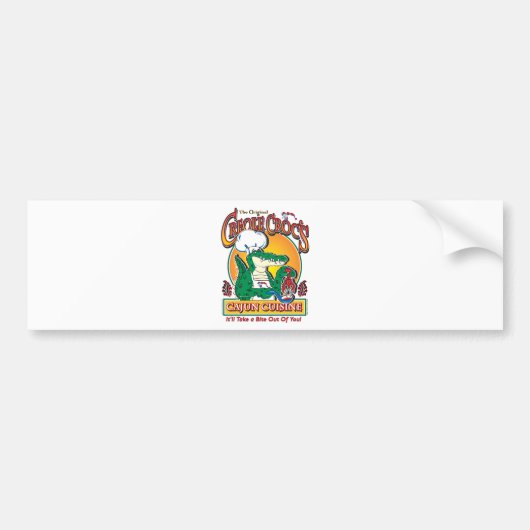 CREOLE-CROC BUMPERSTICKER (Voorkant)