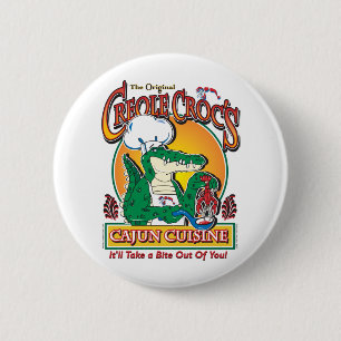 CREOLE-CROC RONDE BUTTON 5,7 CM