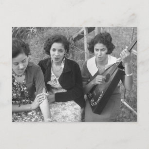 Creole Girls in Louisiana, jaren dertig Briefkaart