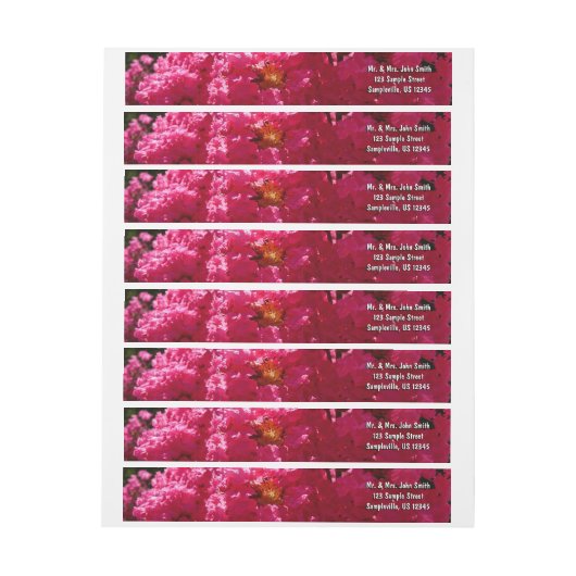 Crepe Myrtle Tree Magenta Floral (Vel)