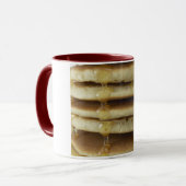 crêpes et tasse de café de sirop (Devant gauche)