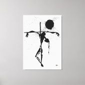 Crepúsculo - Dibujo a tinta Y quisieron los infame Canvas Afdruk (Voorkant)