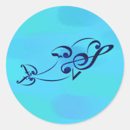 Crescendolfine sticker