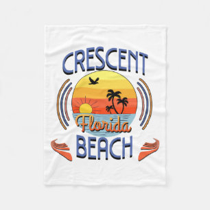 Crescent Beach, Californië Fleece Deken
