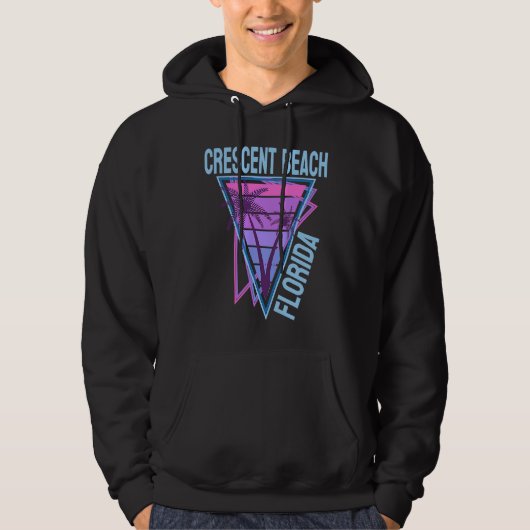 Crescent Beach Vacation 1 Hoodie (Voorkant)