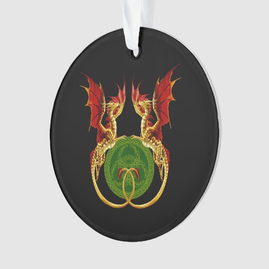 Crescent Céleste Lune Et Dragons (devant)