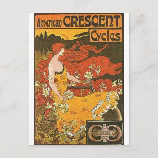 Crescent Cycle Briefkaart (Voorkant)
