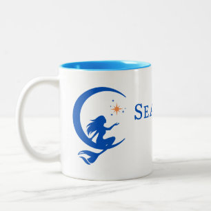 Crescent de mer Cottage café Mug