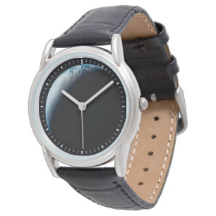 Crescent Earth genomen van de Apollo 4 missie. 2 Horloge