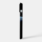 Crescent Earth genomen van de Apollo 4 missie. iPhone 15 Hoesje (Linkerkant)