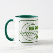 Crescent Lake 2 Tone Coffee Mug (Gauche)