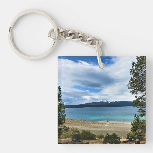 Crescent Lake, OR Sleutelhanger (voorkant)
