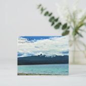Crescent Lake, Oregon Carte postale (Debout devant)