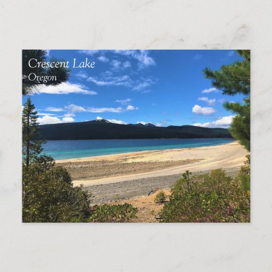 Crescent Lake, Oregon Carte postale (Devant)