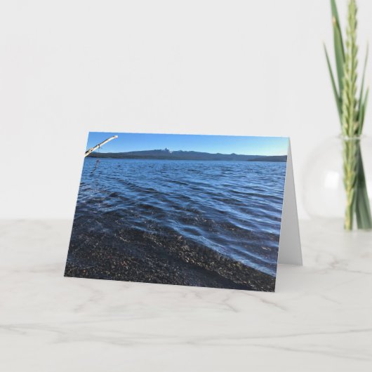 Crescent Lake, Oregon Kaart (Voorkant)