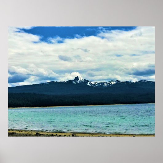 Crescent Lake, Oregon Poster (Voorkant)