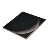 Crescent maan van NASA-afbeeldingen Tegeltje (Zijkant)