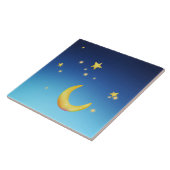 Crescent maansterren tegeltje (Zijkant)