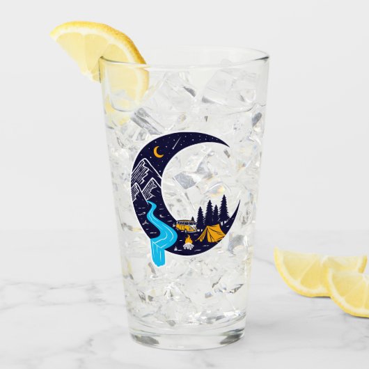 Crescent Moon Avontuur Camping Glas (Voorkant ijs)