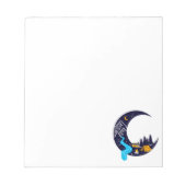 Crescent Moon Avontuur Camping Notitieblok (Voorkant)