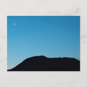 Crescent moon briefkaart