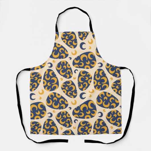 Crescent Moon Easter Apron Schort (Voorkant)