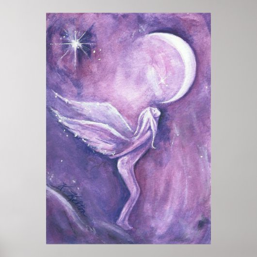Crescent Moon Fairy Poster (Voorkant)