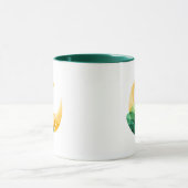 Crescent Moon Gold Pot St. Patrick's Day Mug (Centre)
