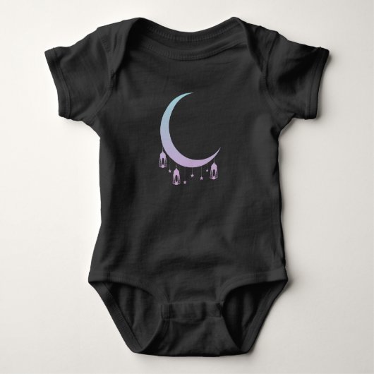 Crescent Moon Gothic Spiritueel Pastel Gothic Romper (Voorkant)