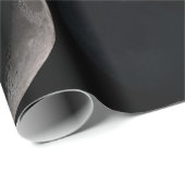 Crescent moon NASA black gift wikkelpapier Cadeaupapier (Rol Hoek)