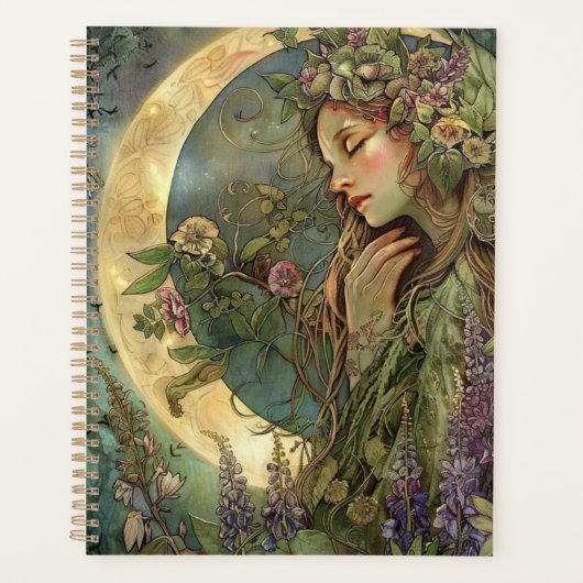Crescent Moon Ostara Planner (Voorkant)