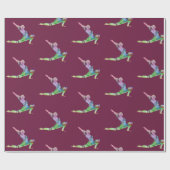 Crescent Moon Pose Cadeaupapier (Vlak)