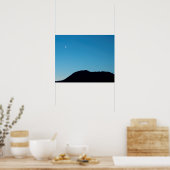 Crescent moon poster (Keuken)
