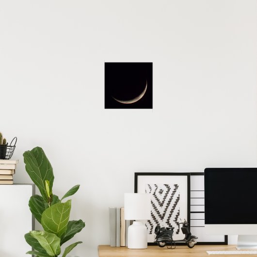 Crescent Moon Poster (Thuiskantoor)