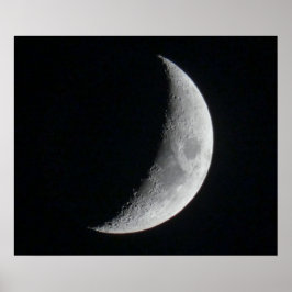 Crescent Moon Poster
